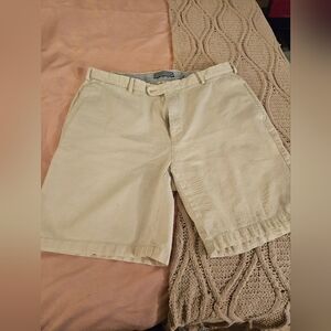 Peter Millar Men's Chino Dress Shorts Beige Size‎ 38